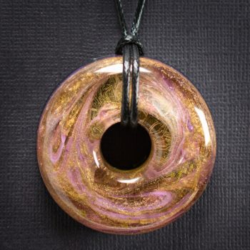 Lavender Field Orgonite Pendant