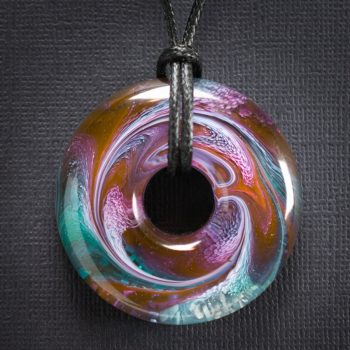 Berry Frost Orgonite Pendant