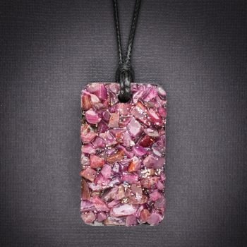 Ruby Orgonite Pendant