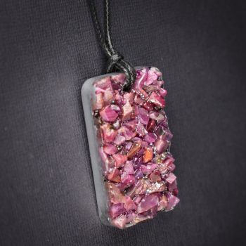 Ruby Orgonite Pendant