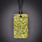 Peridot Orgonite Pendant