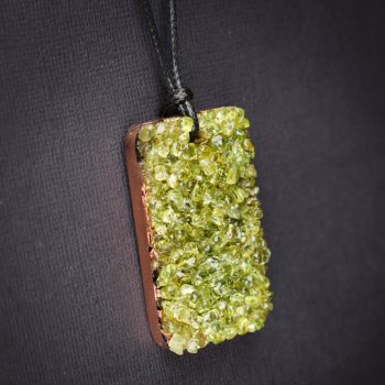 Peridot Orgonite Pendant