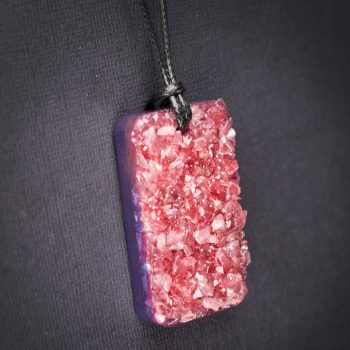 Rose Quartz Orgonite Pendant