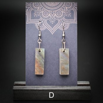 Misty Meadow Small Rectangle Earrings