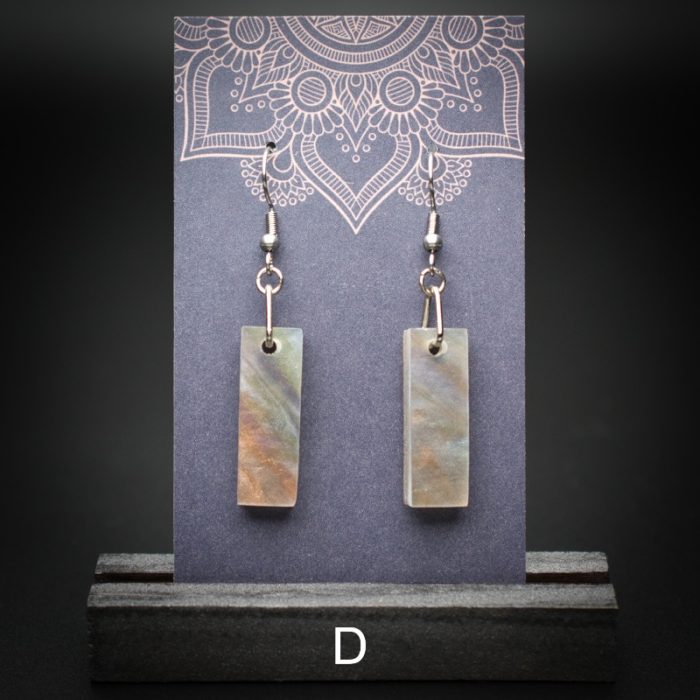 Misty Meadow Small Rectangle Earrings