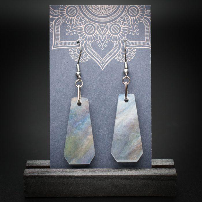 Misty Meadow Medium Polygon Earrings