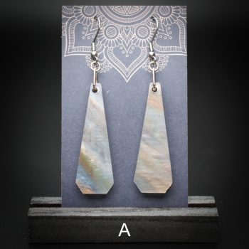 Misty Meadow Large Polygon Earrings