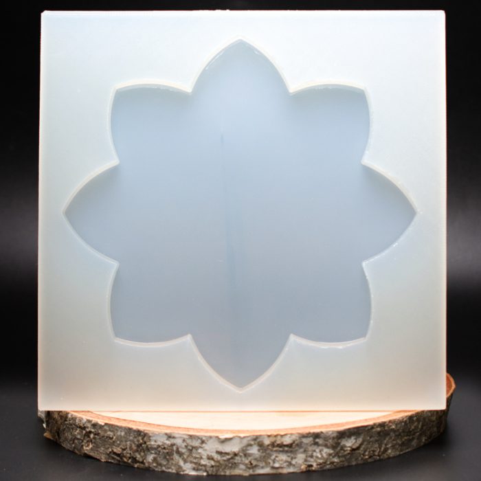 8 Point Flower Silicone Mold