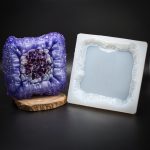 Crystal Edge Square Silicone Mold