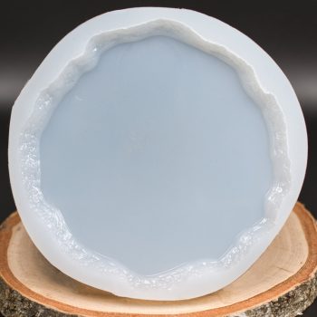 Round Silicone Mold with Rough Edge