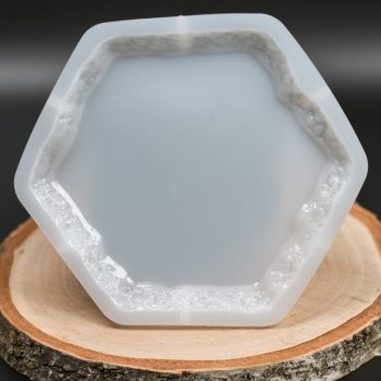 Hexagon Silicone Mold with Rough Edge