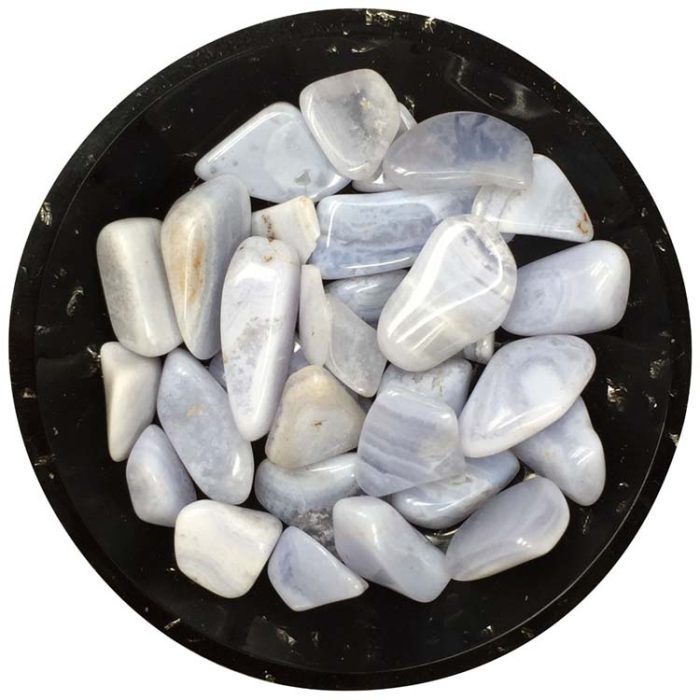 Blue Lace Agate Crystal Chips – Size XS
