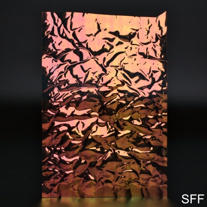 Scarlet Fantasy Iridescent Dichroic Film