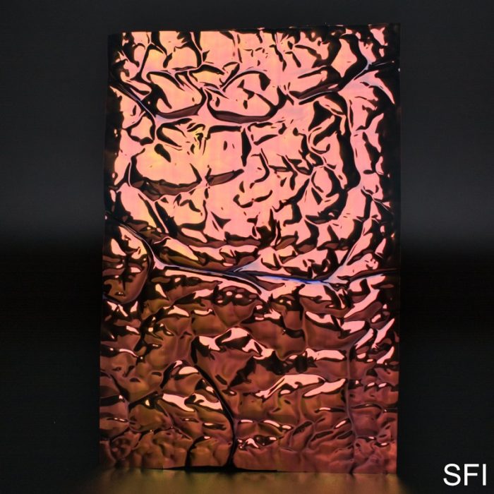 Scarlet Fantasy Iridescent Dichroic Film
