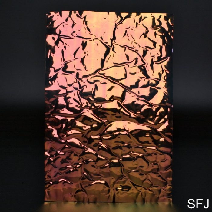 Scarlet Fantasy Iridescent Dichroic Film
