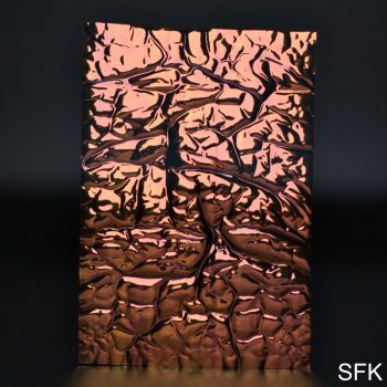 Scarlet Fantasy Iridescent Dichroic Film