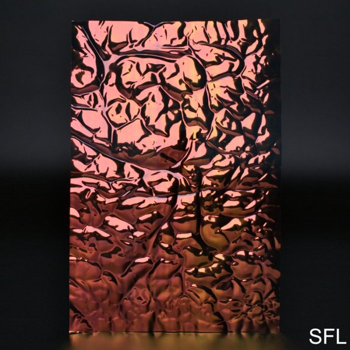 Scarlet Fantasy Iridescent Dichroic Film