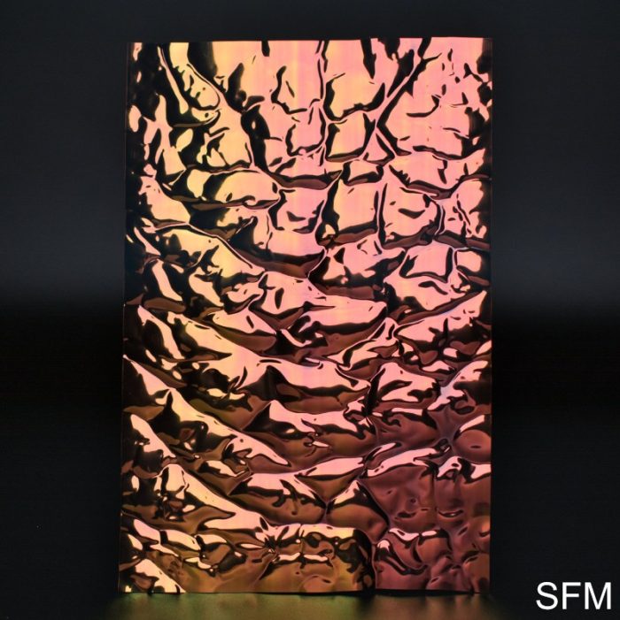 Scarlet Fantasy Iridescent Dichroic Film