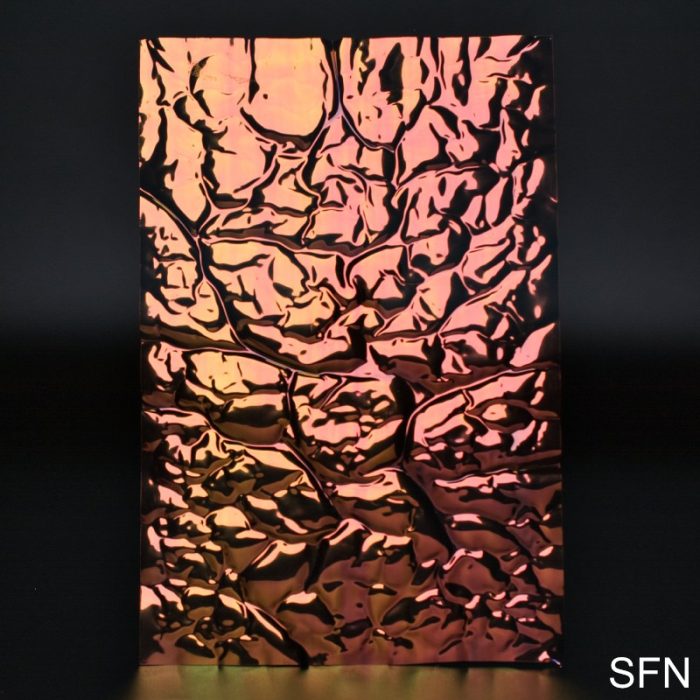 Scarlet Fantasy Iridescent Dichroic Film