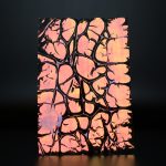 Scarlet Fantasy Iridescent Dichroic Film