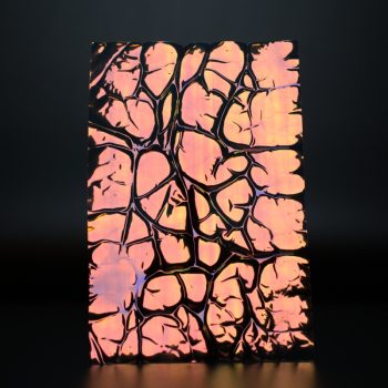 Scarlet Fantasy Iridescent Dichroic Film