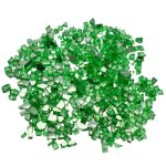 Green Apple Reflective Fire Glass