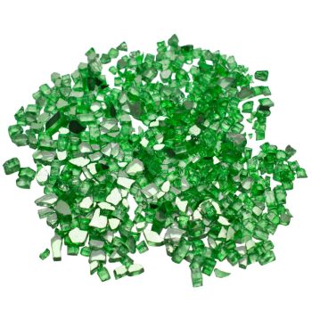 Green Apple Reflective Fire Glass
