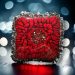 Red Crackle Effect / Mica Cells Resin Pour