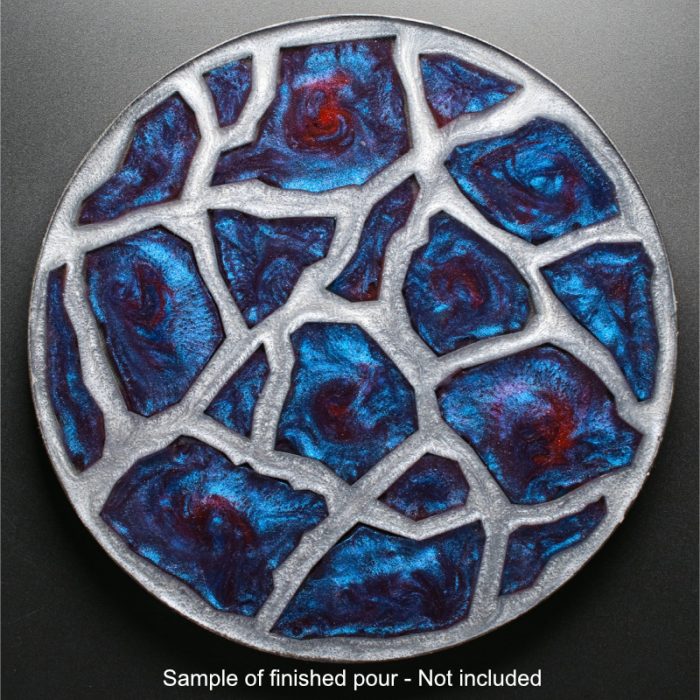 Geode Agate Tray 2-Part Silicone Mold