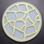 Geode Agate Tray 2-Part Silicone Mold