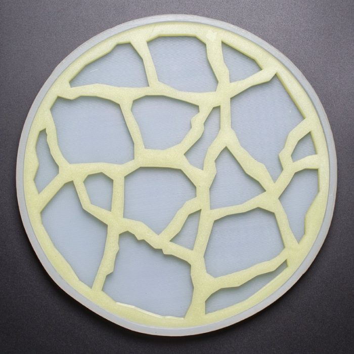 Geode Agate Tray 2-Part Silicone Mold