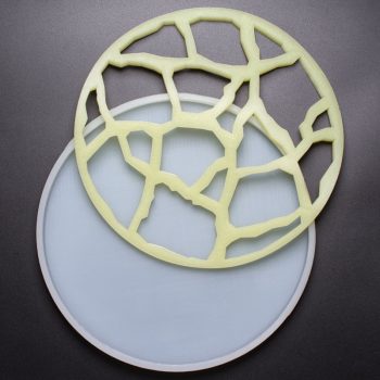 Geode Agate Tray 2-Part Silicone Mold