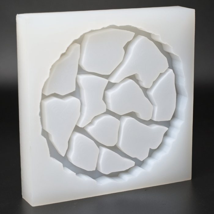 Geode Agate Coaster Silicone Mold A