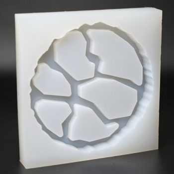 Geode Agate Coaster Silicone Mold B