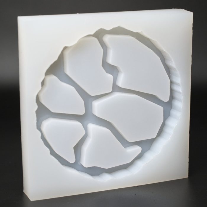 Geode Agate Coaster Silicone Mold B