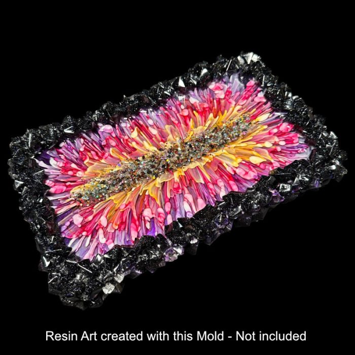 Colossal Crystal Edge Vanity Tray