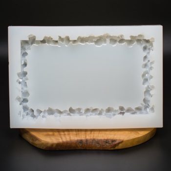 Colossal Crystal Edge Vanity Tray Mold
