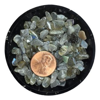 Labradorite Tiny Crystal Chips – Size L1