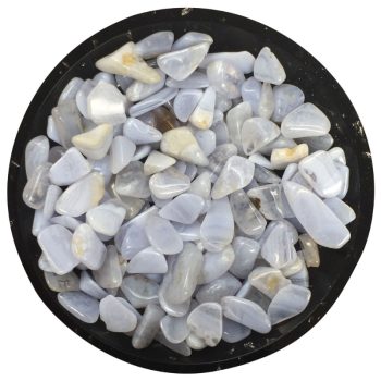 Blue Lace Agate Tiny Crystal Chips – Size L1