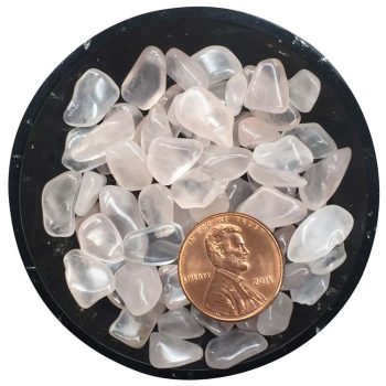 Rose Quartz Mini Crystal Chips – Size 2