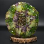 Spring Flowers Crystal Edge Vanity Tray