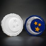 Moon and Stars Coaster Silicone Mold
