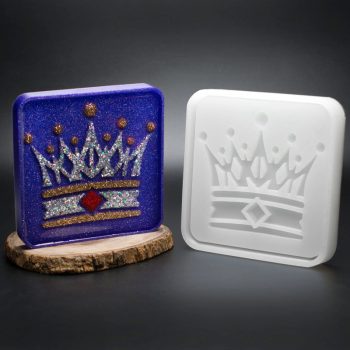 Crown Coaster Silicone Mold