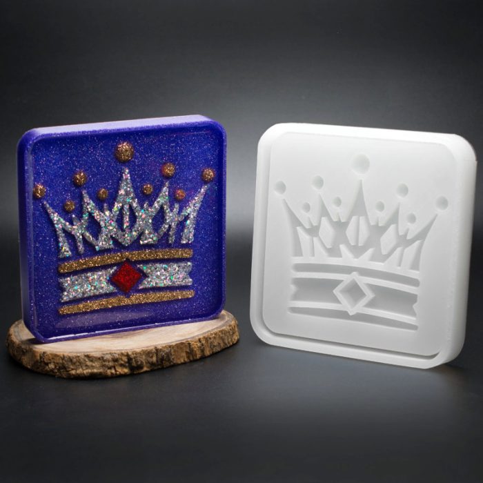 Crown Coaster Silicone Mold