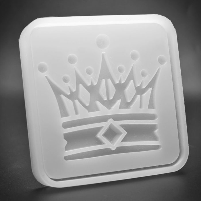 Crown Coaster Silicone Mold