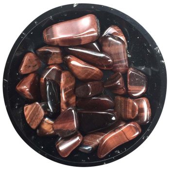 Red Tiger Eye Crystal Chips – Size XS