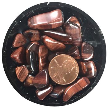 Red Tiger Eye Crystal Chips – Size XS