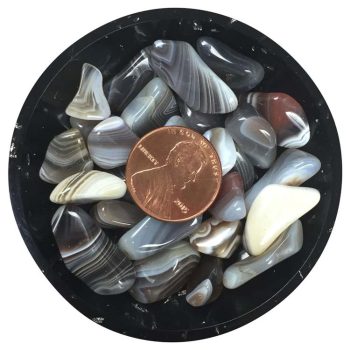 Botswana Agate Crystal Chips – Size XS