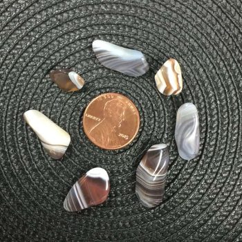 Botswana Agate Crystal Chips – Size XS