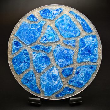 Tidal Pools Geode Agate Vanity Tray